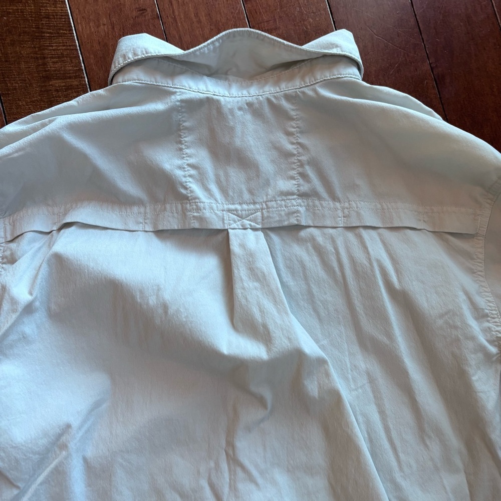 REI Co-op Men's White Outdoor Hiking Button-Down Shirt - Picture 10 of 10